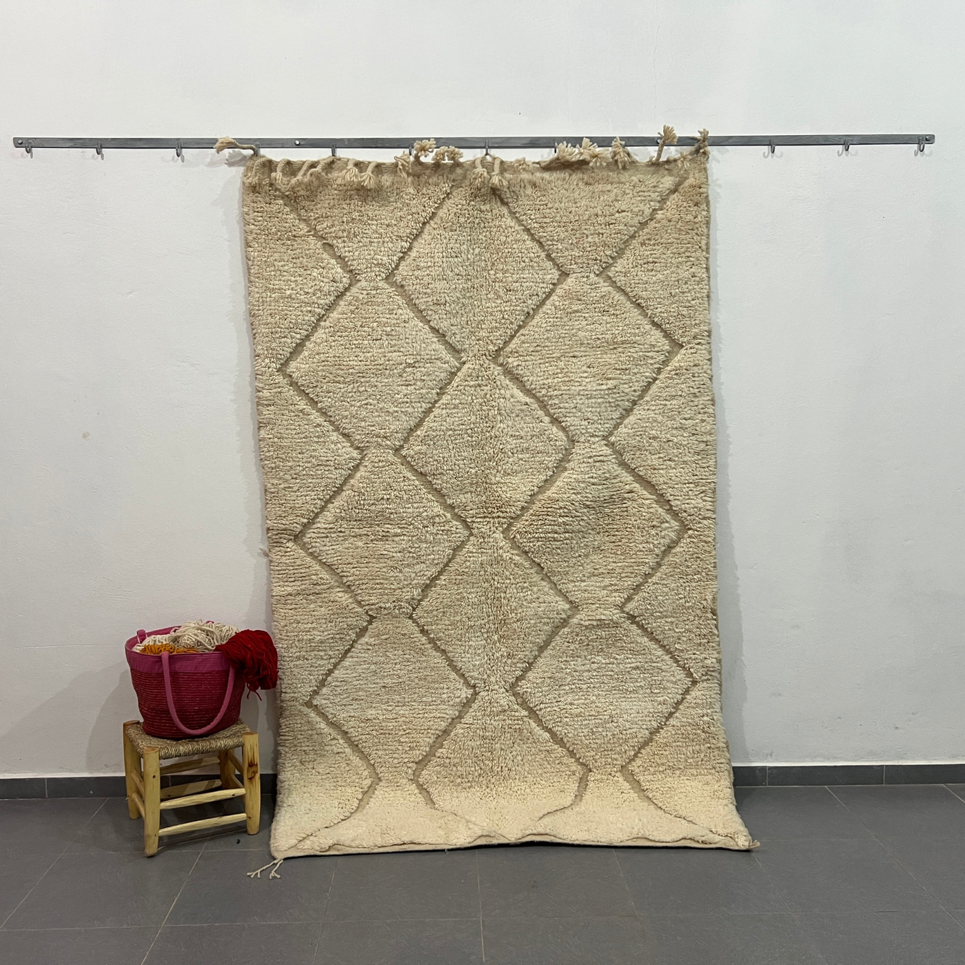 Tapis Beni Ouarain 2.5m x 1.5m