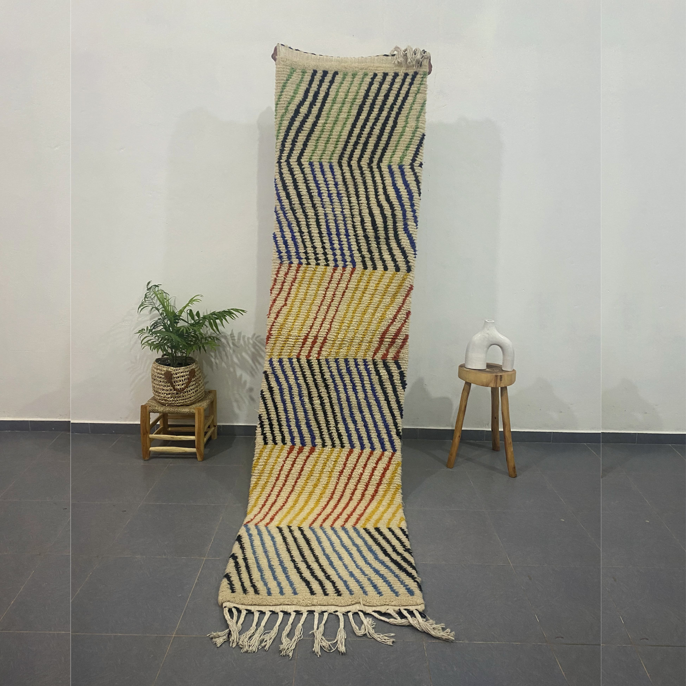 Tapis Beni Ouarain 2.7m x 0.7m