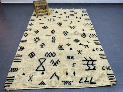 Tapis Beni Ouarain 2.5m x 1.5m