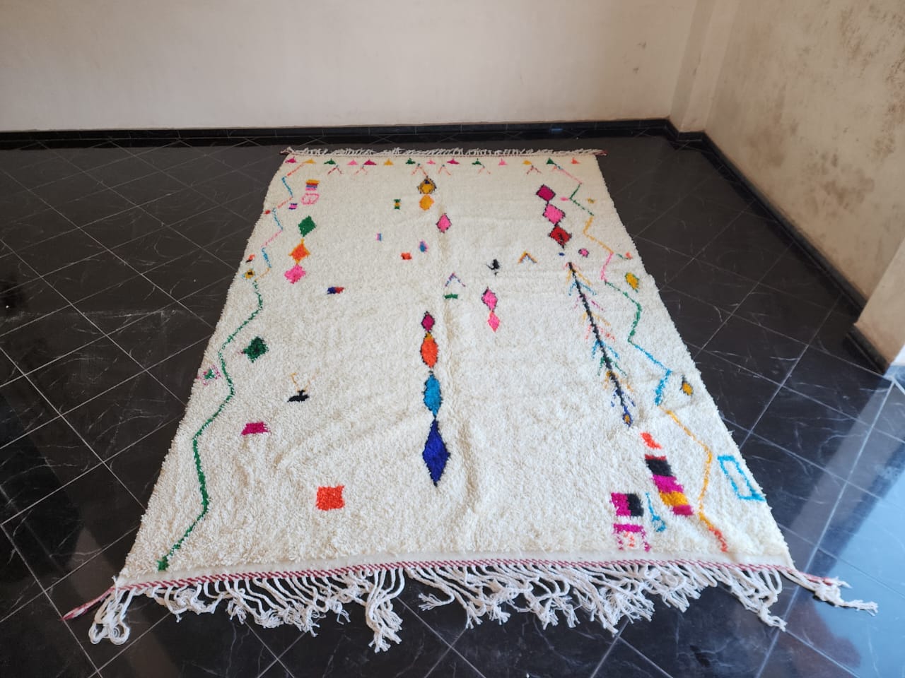 Tapis Azilal fait main