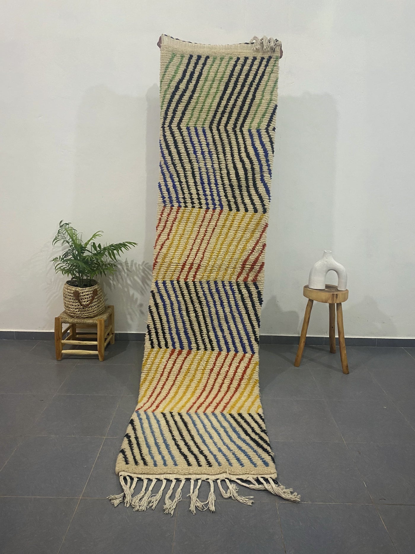 Tapis Beni Ouarain 2.7m x 0.7m